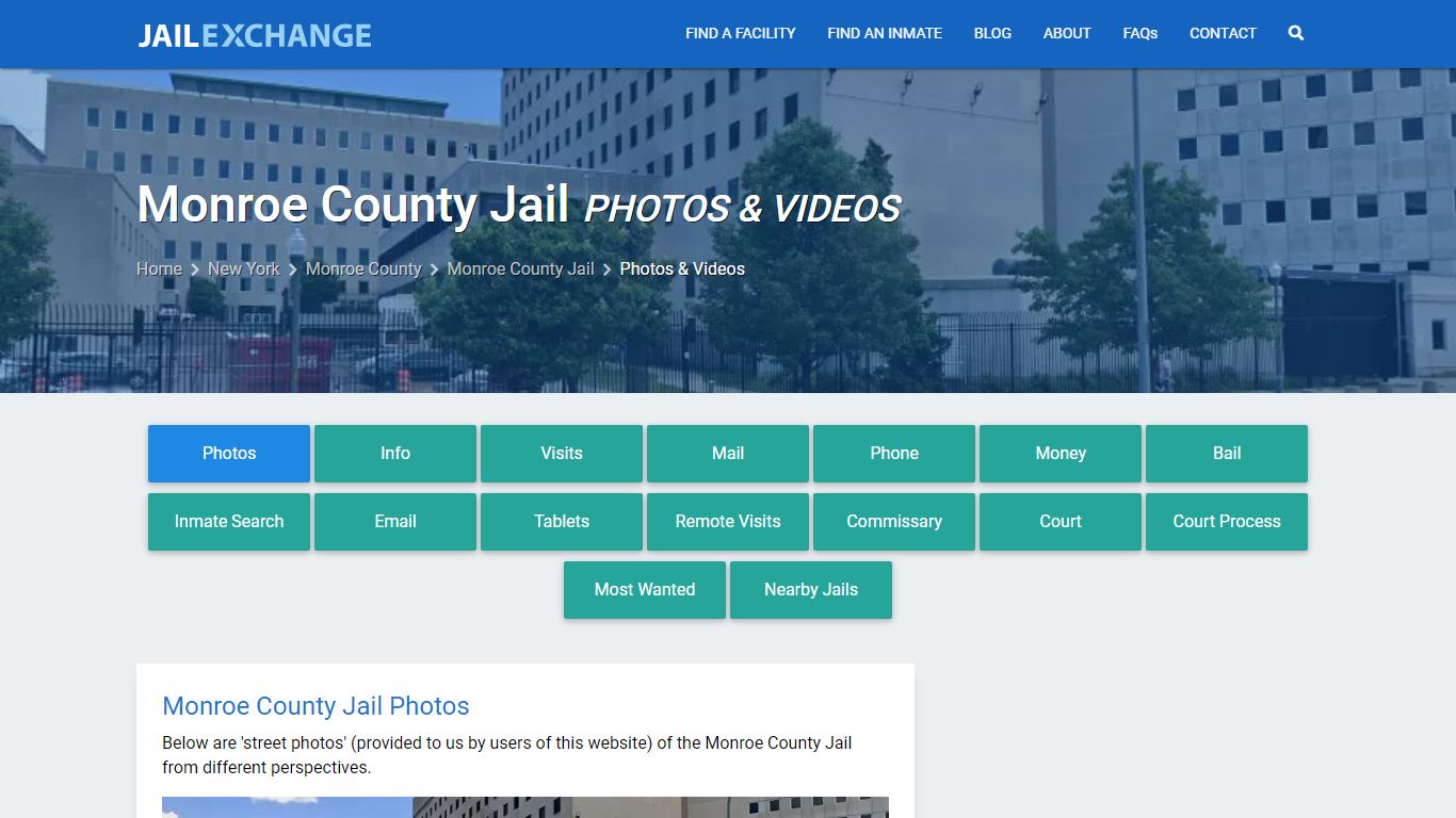 Photos & Videos - Monroe County Jail, NY - Jail Exchange